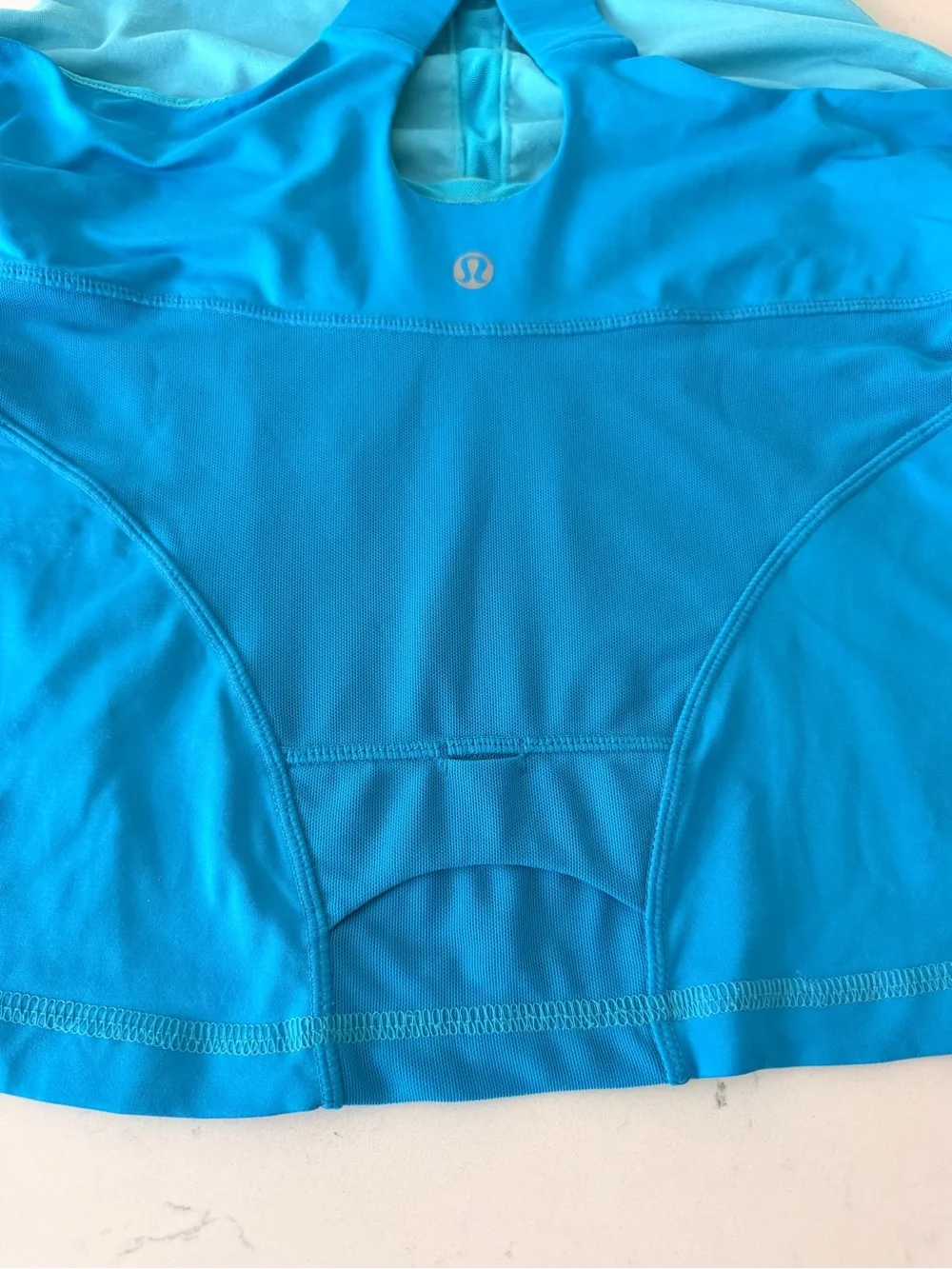 lululemon athletica Bright Blue Cross-Back Tank